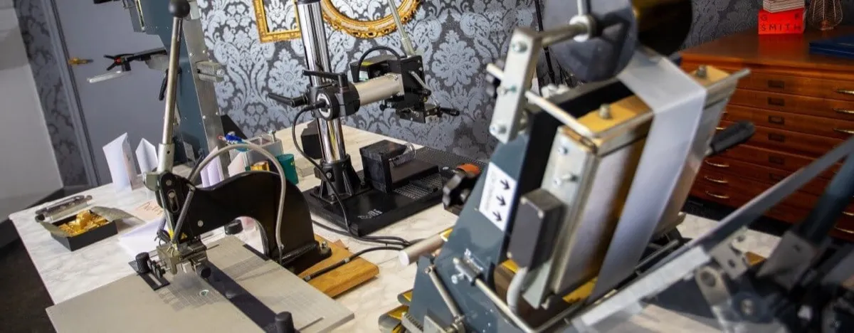 How does hot foil stamping work?