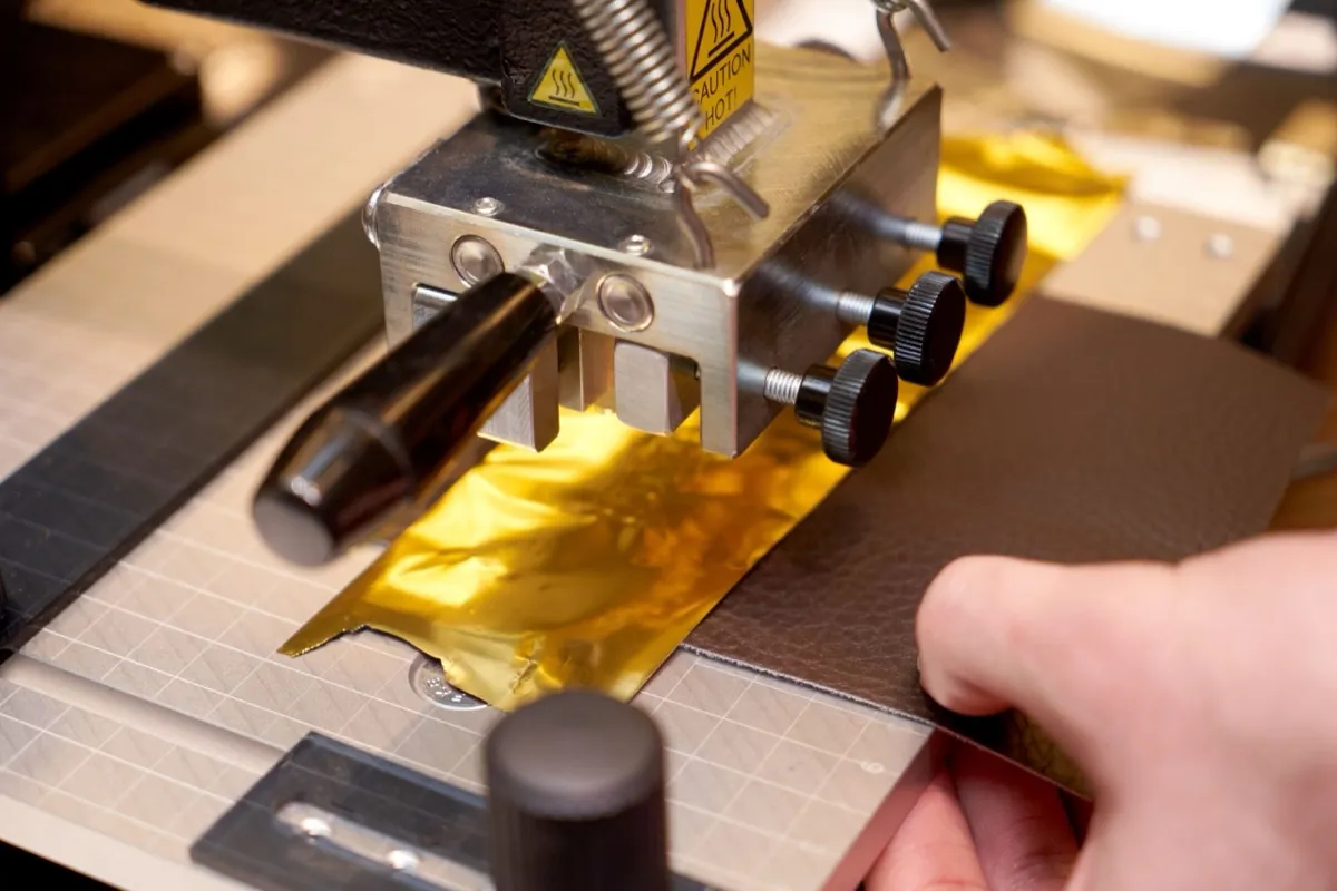 The Process of Hot Foil Stamping