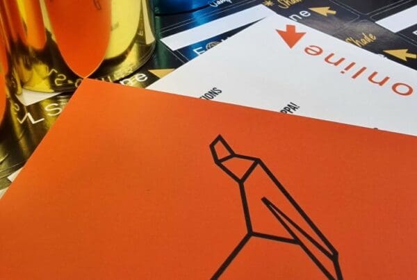 products printed on professionally with hot foil machine