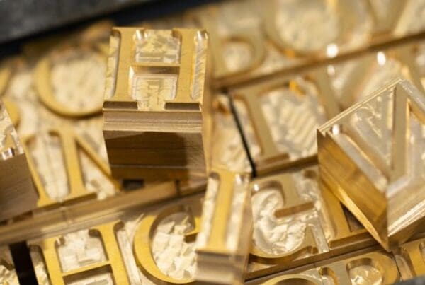 Letterpress printing blocks