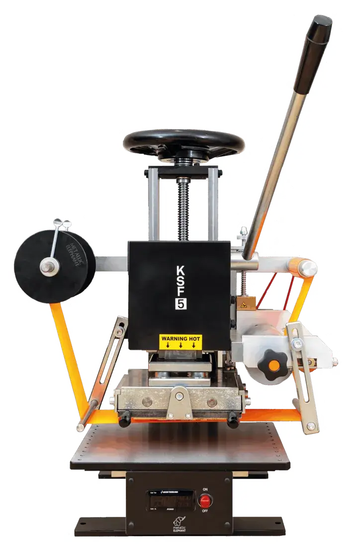 KSF 5 hot foil press