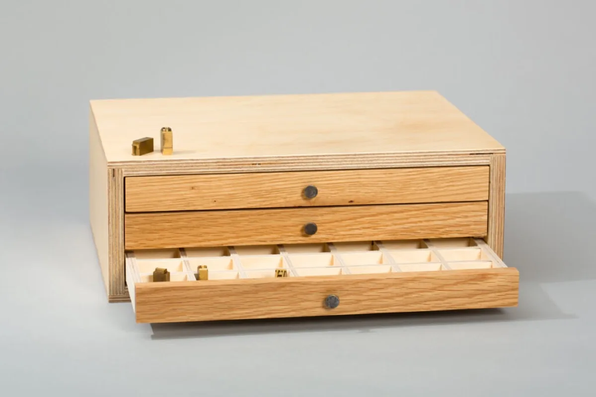 Metallic Elephant ash-fronted type cabinet